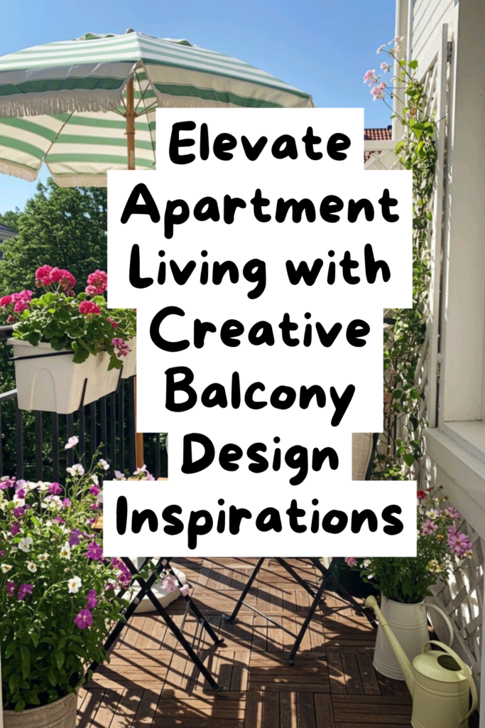 Unlock Your Apartment Balcony: Maximize Every Sq Ft