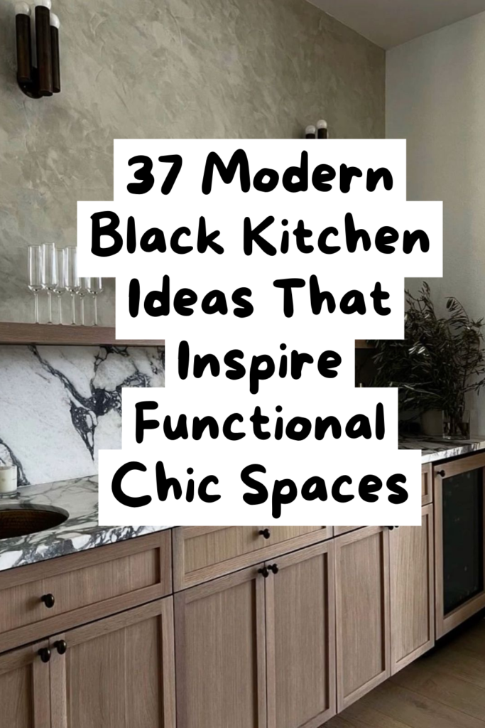 37 Black Kitchen Ideas for the Bold Homeowner