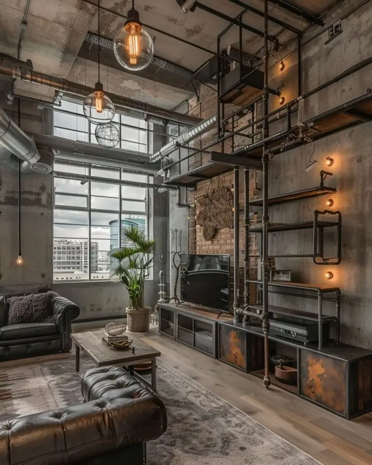 Industrial Living Room