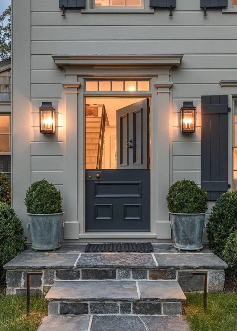 Modern Front Door Idea