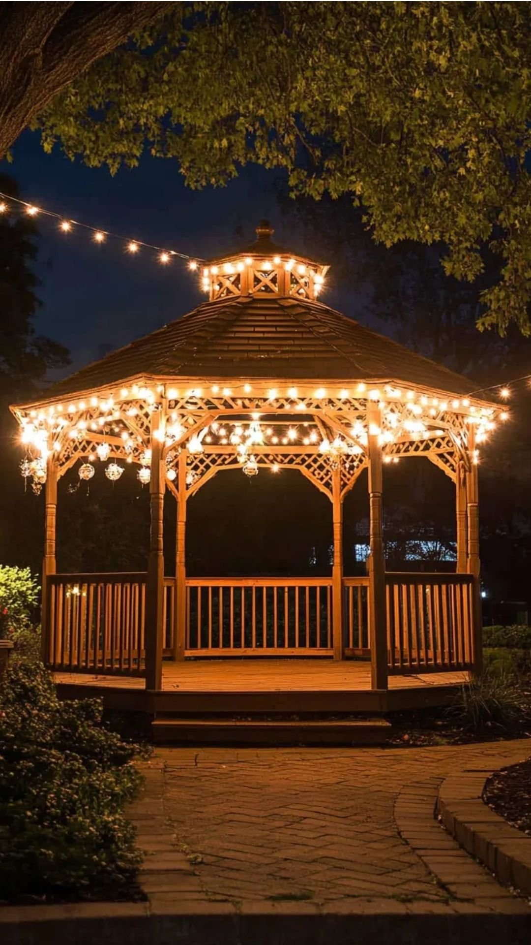 Garden Oasis with a Gazebo