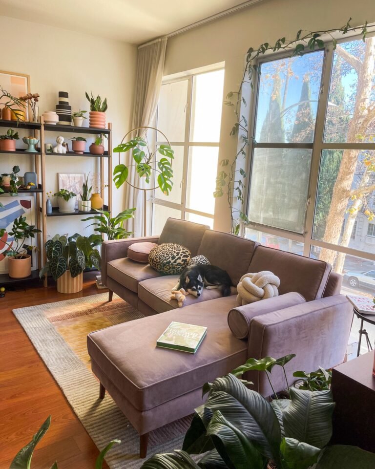 Sectional Living Room Styling